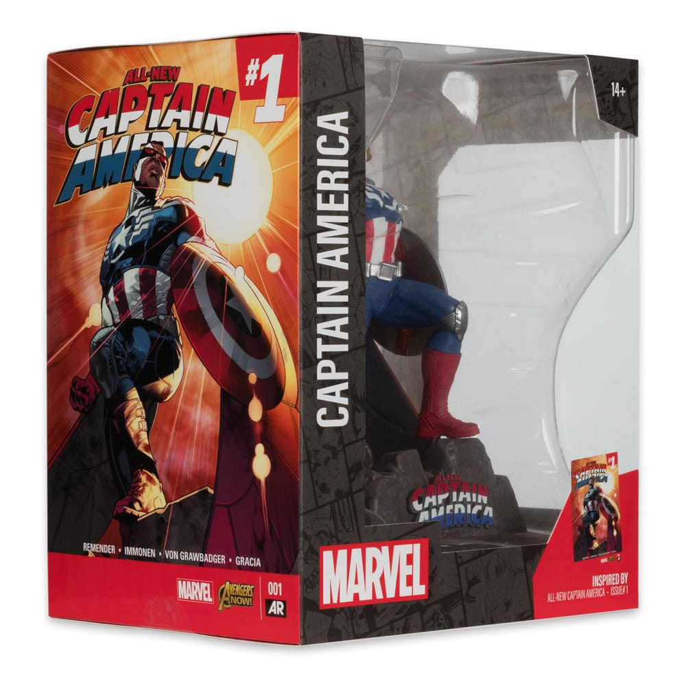 Marvel Collection PVC Statue 1/10 Captain America (All-New Captain America #1) 17 cm - Versand: 5-7 Tage nach Bestellung
