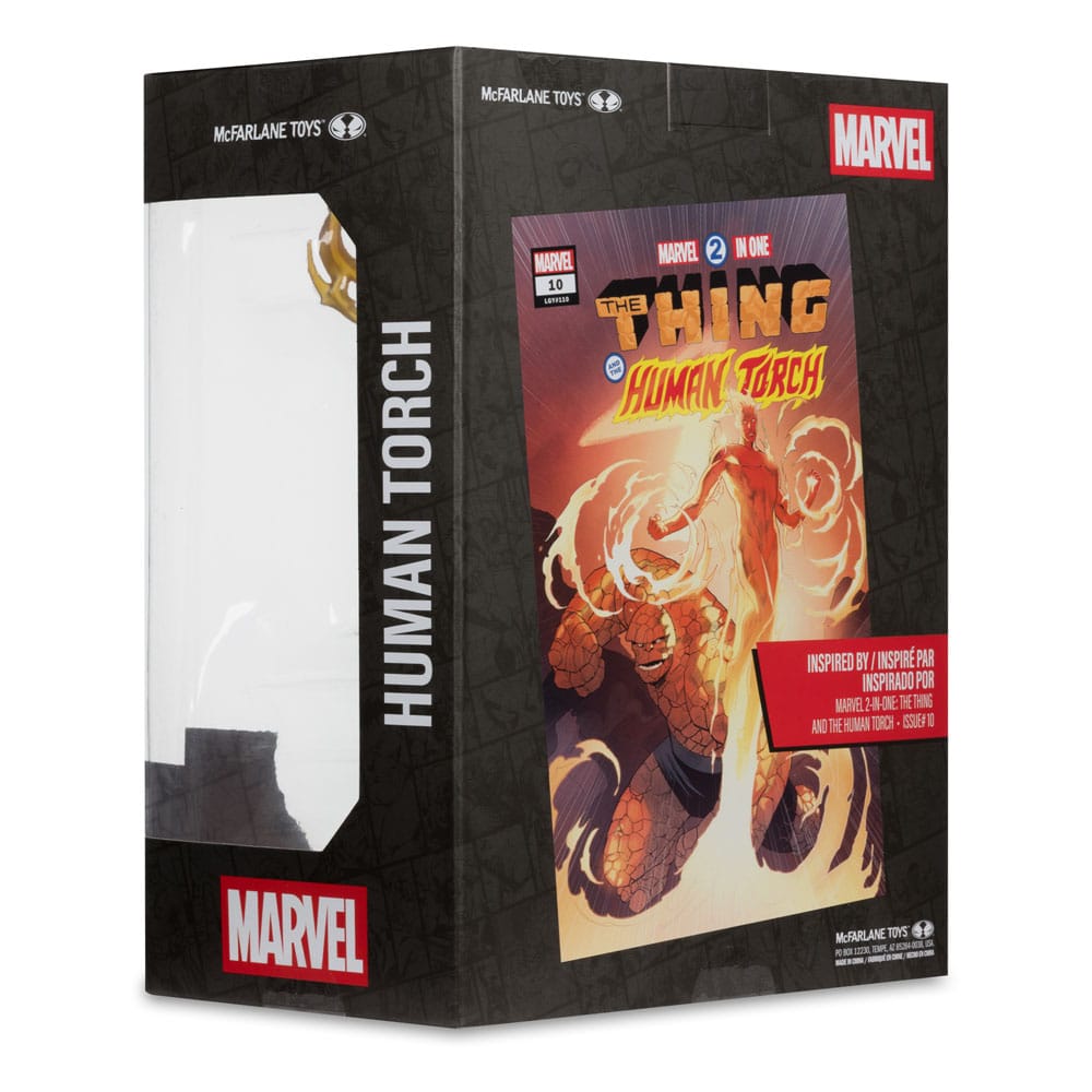 Marvel Collection PVC Statue 1/6 Human Torch (Marvel 2 in 1 #10) 29 cm - Versand: 5-7 Tage nach Bestellung