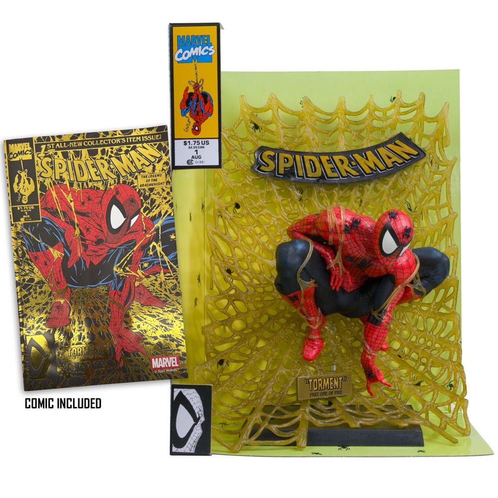 Marvel Collection PVC Statue 1/6 Spider-Man (Spider-Man # 1) (Gold Edition) (Gold Label) 15 cm - Preorder - ETA: 29.10.2025