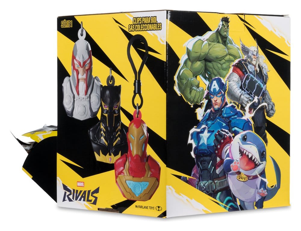 Marvel Rivals Taschenanhänger 6 cm Blind Bag Display (24) - Preorder - ETA: 01.08.2026
