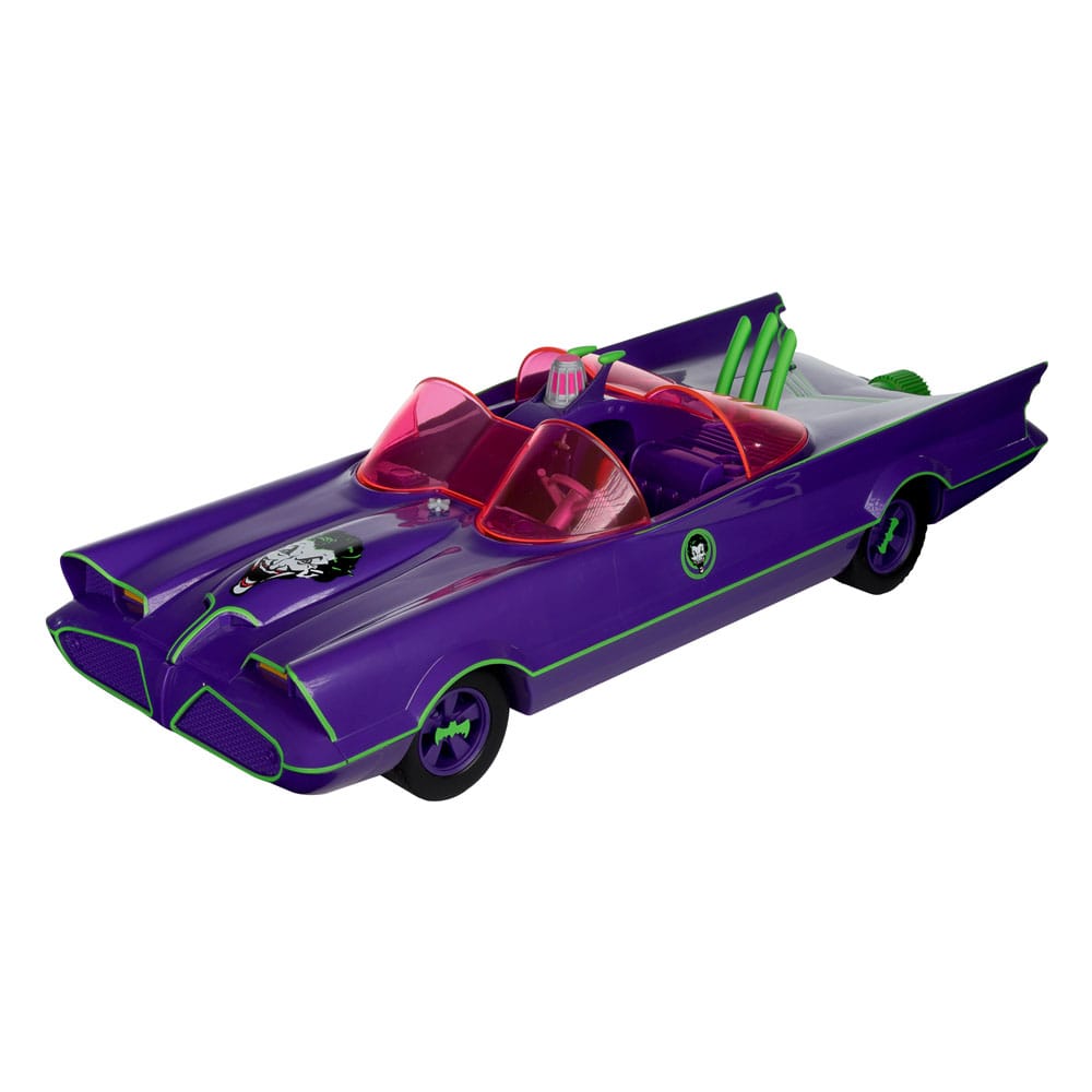 DC Retro Actionfigur und Fahrzeug Batman 66 Batmobil with Joker (Gold Label) - Versand: 5-7 Tage nach Bestellung