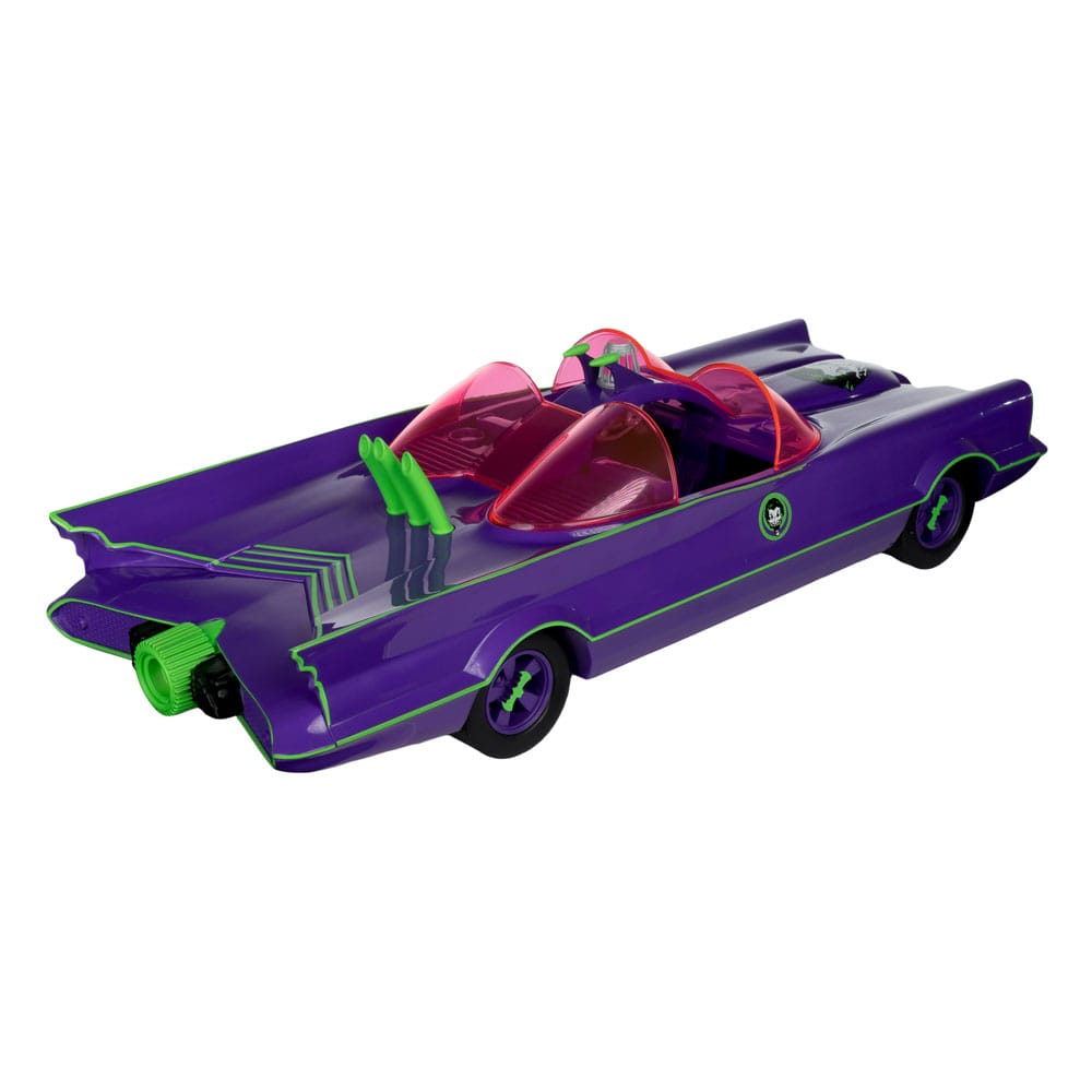 DC Retro Actionfigur und Fahrzeug Batman 66 Batmobil with Joker (Gold Label) - Versand: 5-7 Tage nach Bestellung