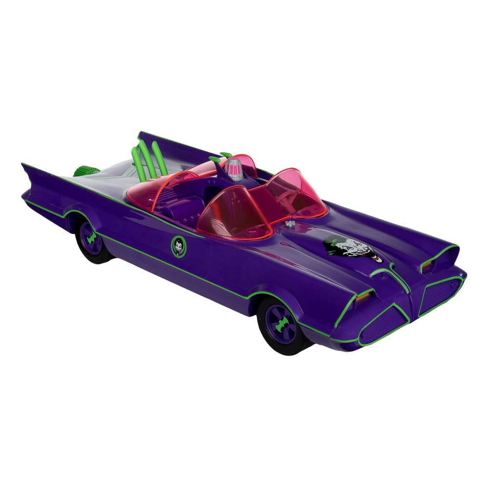 DC Retro Actionfigur und Fahrzeug Batman 66 Batmobil with Joker (Gold Label) - Versand: 5-7 Tage nach Bestellung