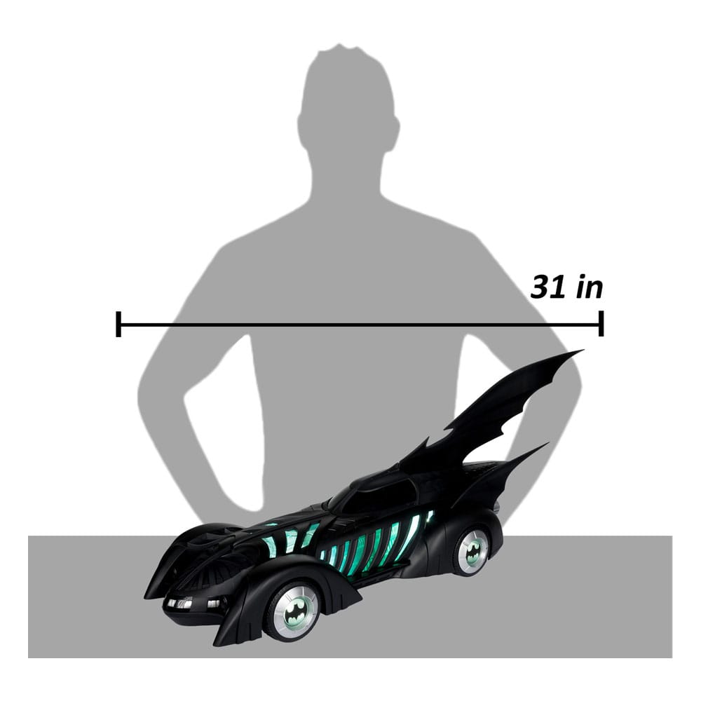 Batman Forever DC Multiverse Actionfigur mit Fahrzeug Alfred Pennyworth & Batmobile (Gold Label) 79 cm - Preorder - ETA: 06.01.2026