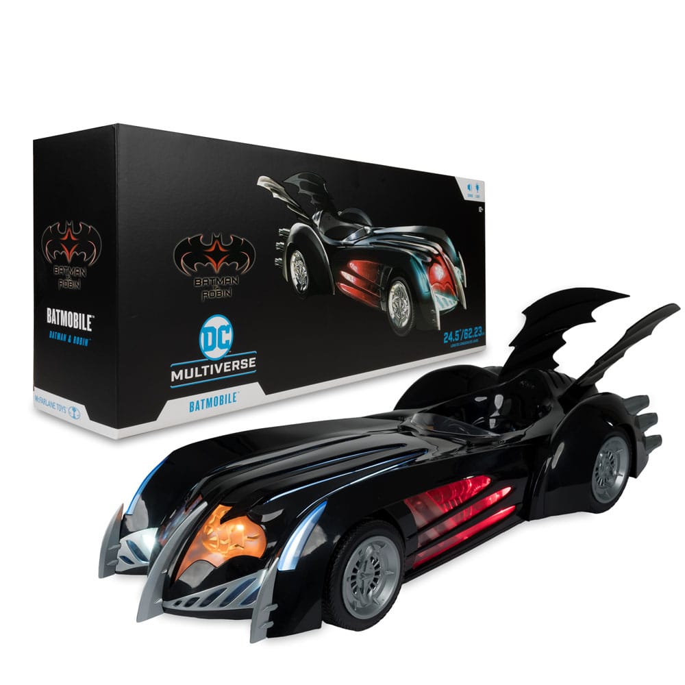 Batman & Robin DC Multiverse Fahrzeug Batmobile 63 cm - Versand: 5-7 Tage nach Bestellung