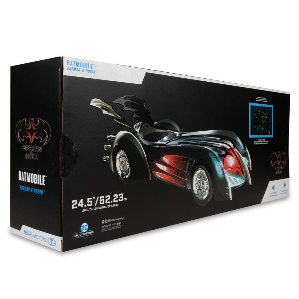 Batman & Robin DC Multiverse Fahrzeug Batmobile 63 cm - Versand: 5-7 Tage nach Bestellung