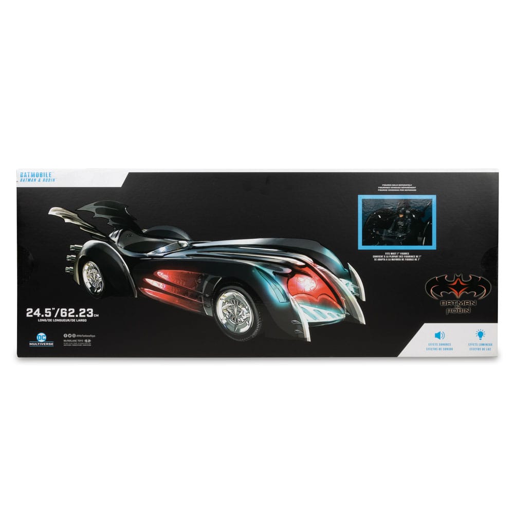 Batman & Robin DC Multiverse Fahrzeug Batmobile 63 cm - Versand: 5-7 Tage nach Bestellung