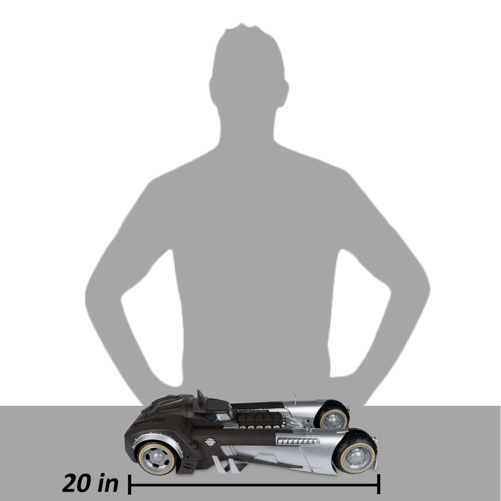 DC Multiverse Fahrzeug White Knight Batmobile (Gold Label) 18 cm - Versand: 5-7 Tage nach Bestellung