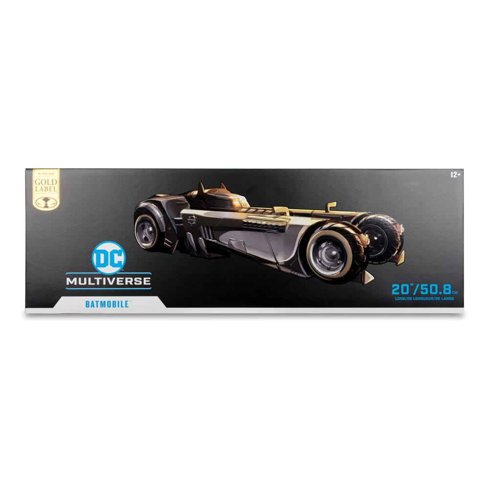 DC Multiverse Fahrzeug White Knight Batmobile (Gold Label) 18 cm - Versand: 5-7 Tage nach Bestellung