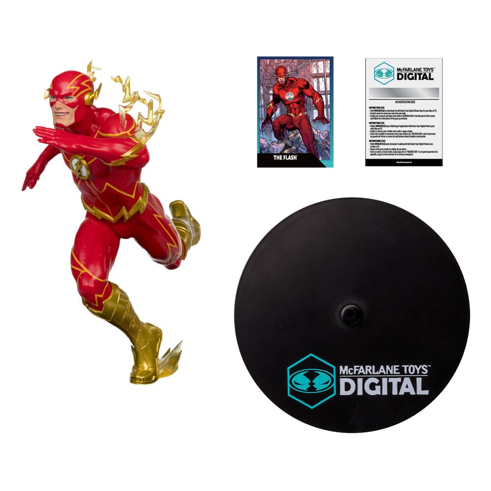 DC Direct PVC Statue 1/6 The Flash by Jim Lee (McFarlane Digital) 20 cm - Versand: 5-7 Tage nach Bestellung