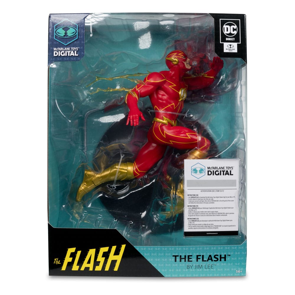 DC Direct PVC Statue 1/6 The Flash by Jim Lee (McFarlane Digital) 20 cm - Versand: 5-7 Tage nach Bestellung