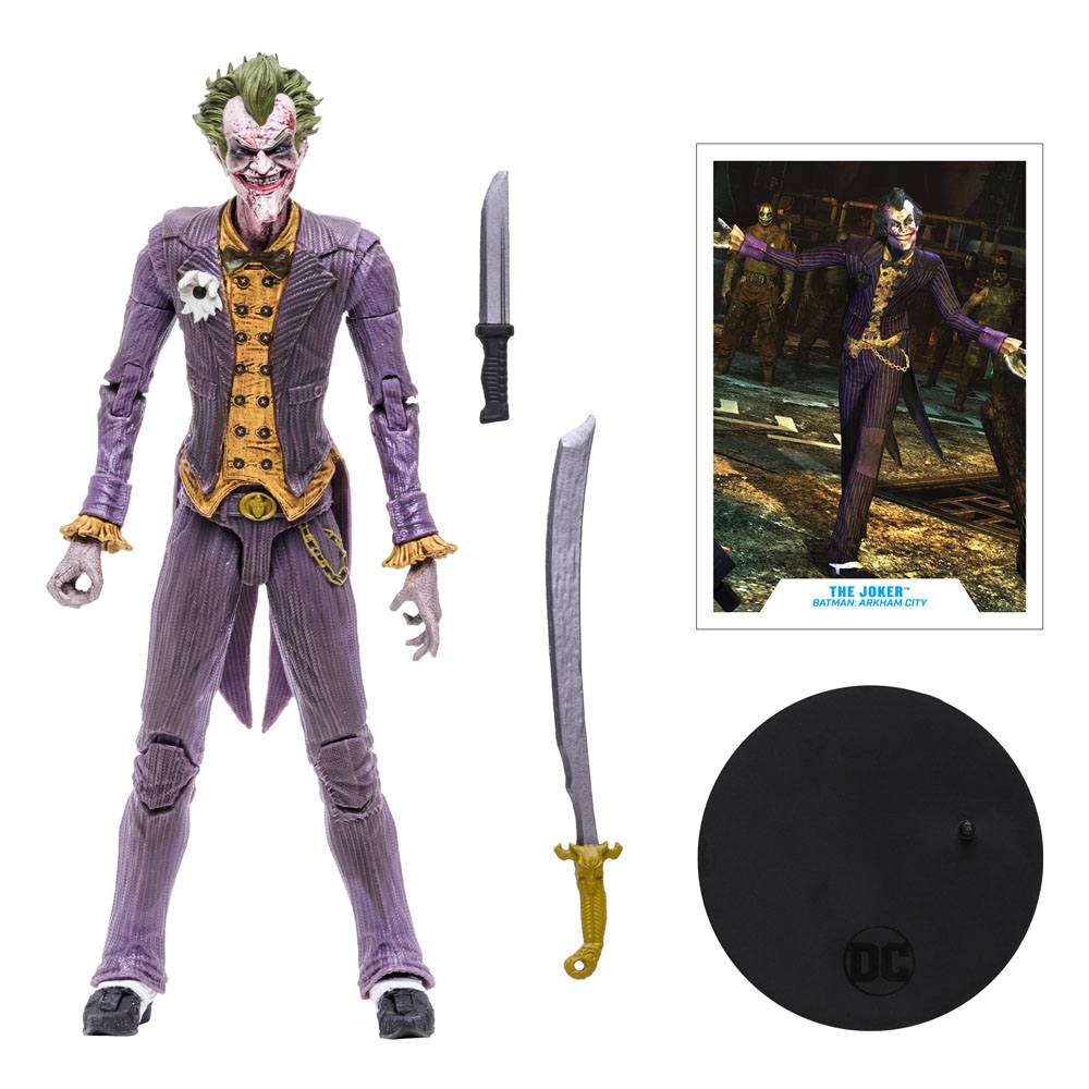 DC Gaming Actionfigur The Joker (Batman: Arkham City) 18 cm - Preorder - ETA: 06.01.2026