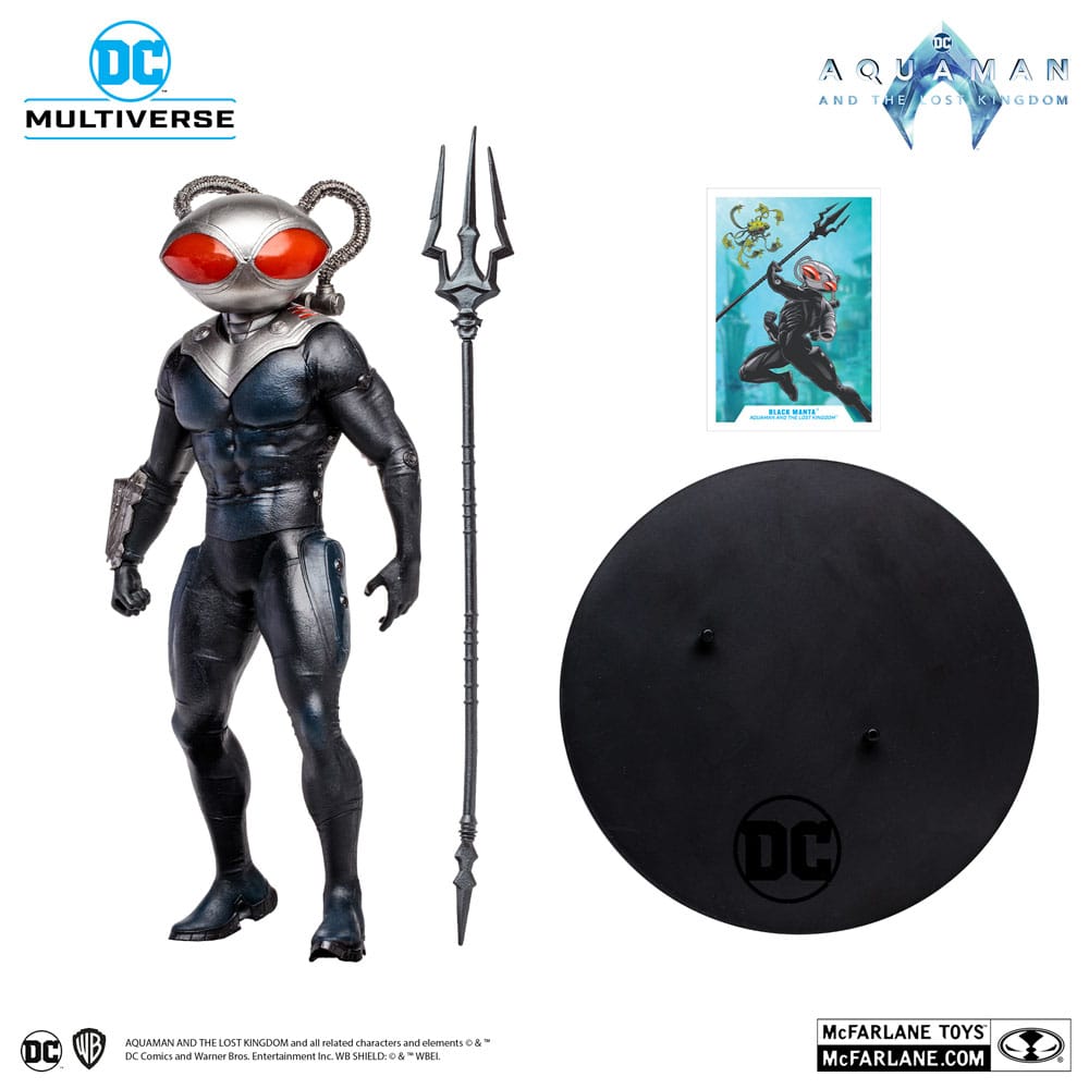 Aquaman and the Lost Kingdom DC Multiverse Megafig Actionfigur Black Manta 30 cm - Versand: 5-7 Tage nach Bestellung