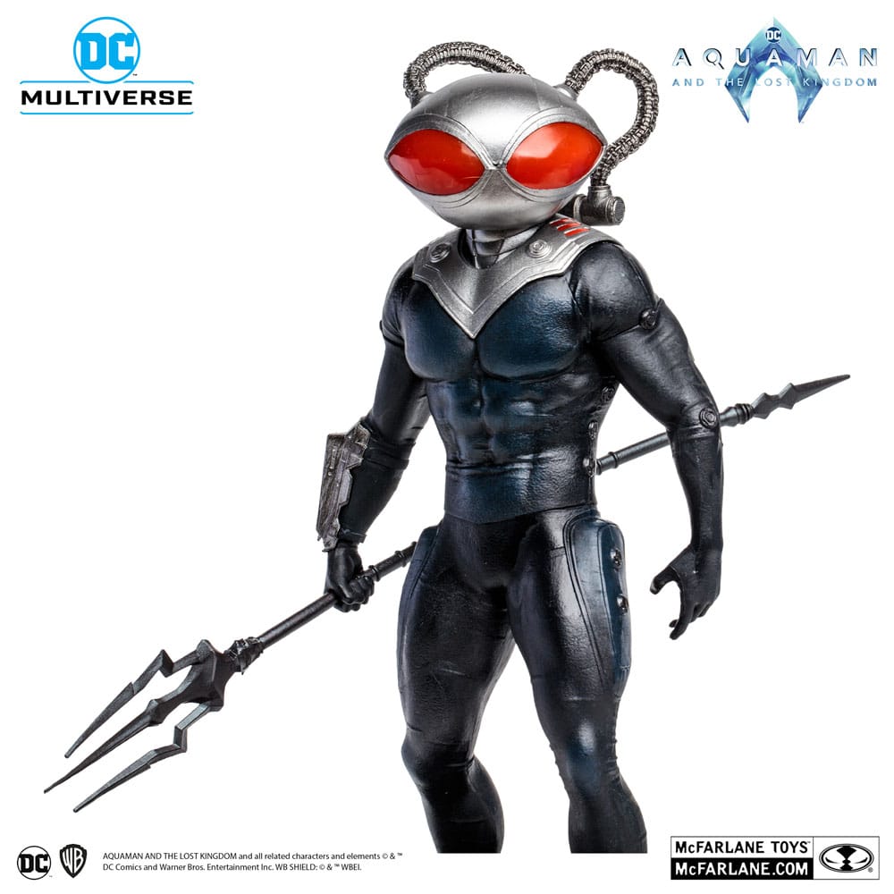 Aquaman and the Lost Kingdom DC Multiverse Megafig Actionfigur Black Manta 30 cm - Versand: 5-7 Tage nach Bestellung