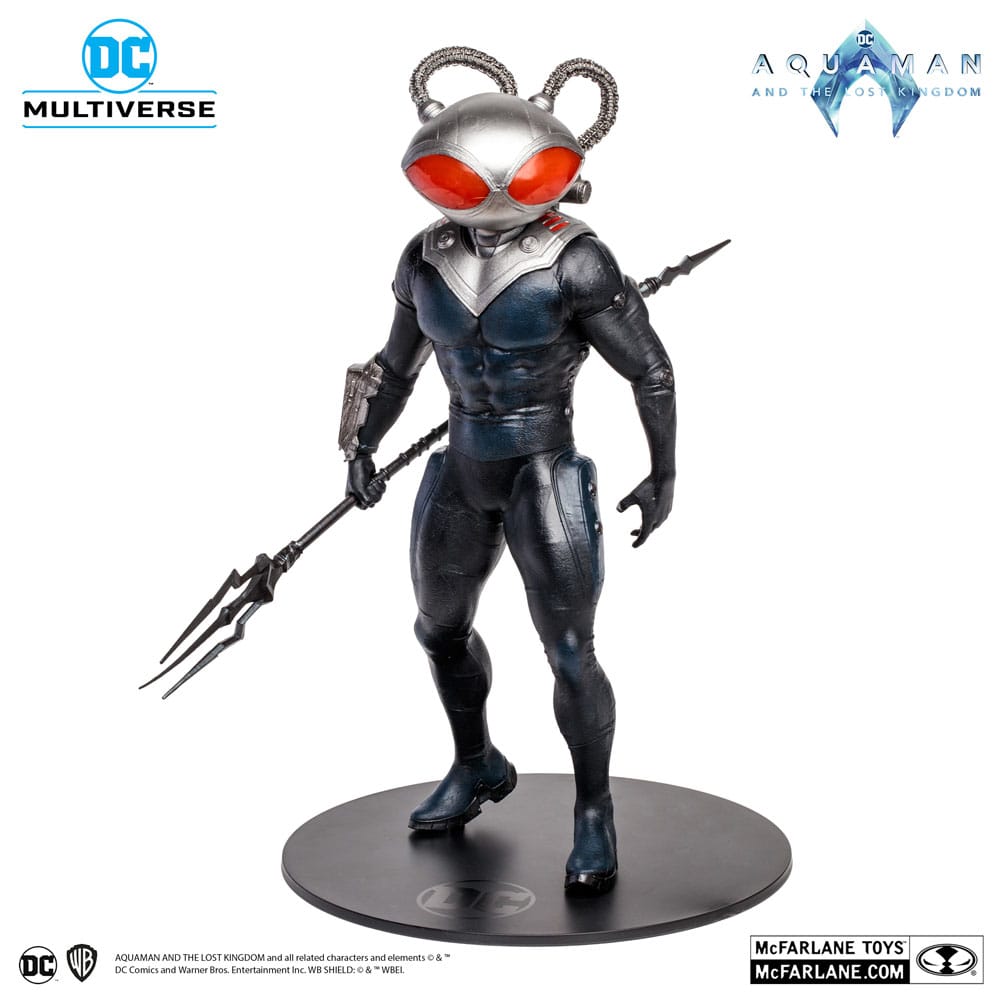 Aquaman and the Lost Kingdom DC Multiverse Megafig Actionfigur Black Manta 30 cm - Versand: 5-7 Tage nach Bestellung