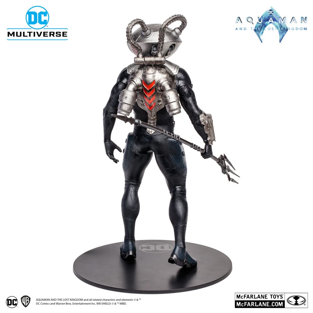 Aquaman and the Lost Kingdom DC Multiverse Megafig Actionfigur Black Manta 30 cm - Versand: 5-7 Tage nach Bestellung
