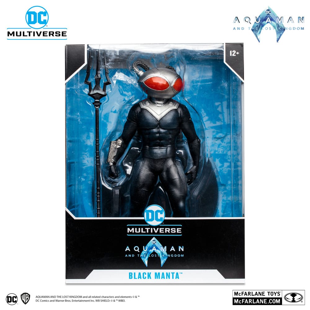 Aquaman and the Lost Kingdom DC Multiverse Megafig Actionfigur Black Manta 30 cm - Versand: 5-7 Tage nach Bestellung