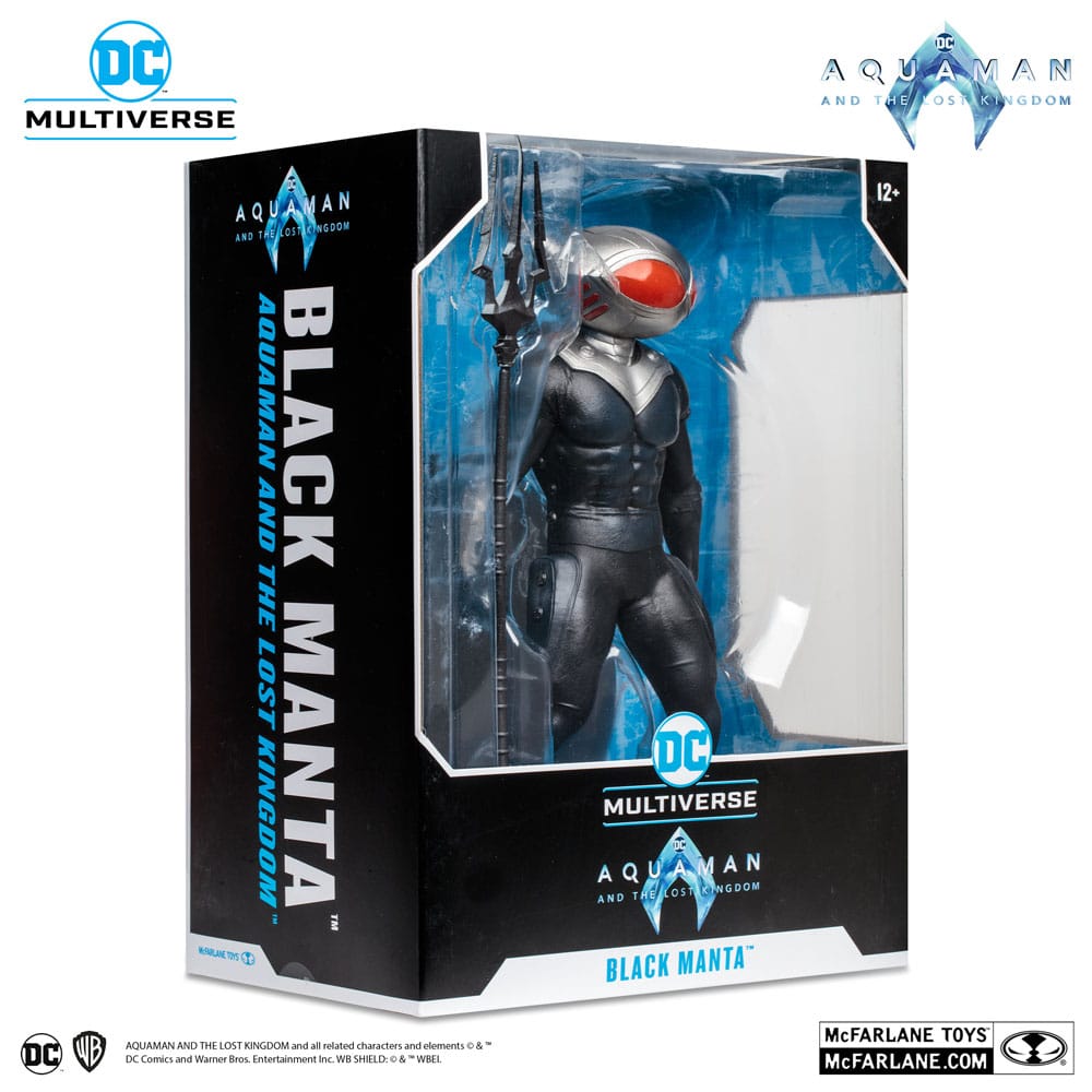 Aquaman and the Lost Kingdom DC Multiverse Megafig Actionfigur Black Manta 30 cm - Versand: 5-7 Tage nach Bestellung