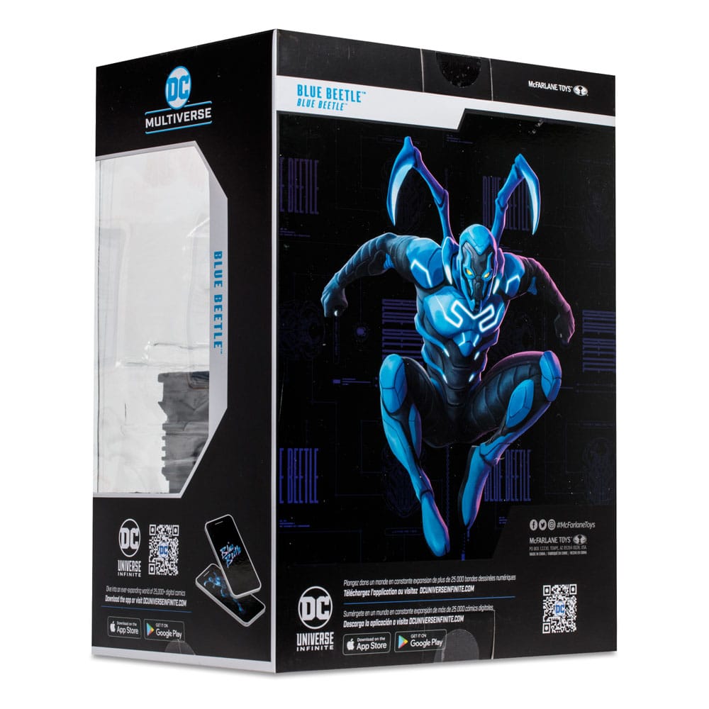 DC Blue Beetle Movie PVC Statue Blue Beetle 30 cm - Versand: 5-7 Tage nach Bestellung