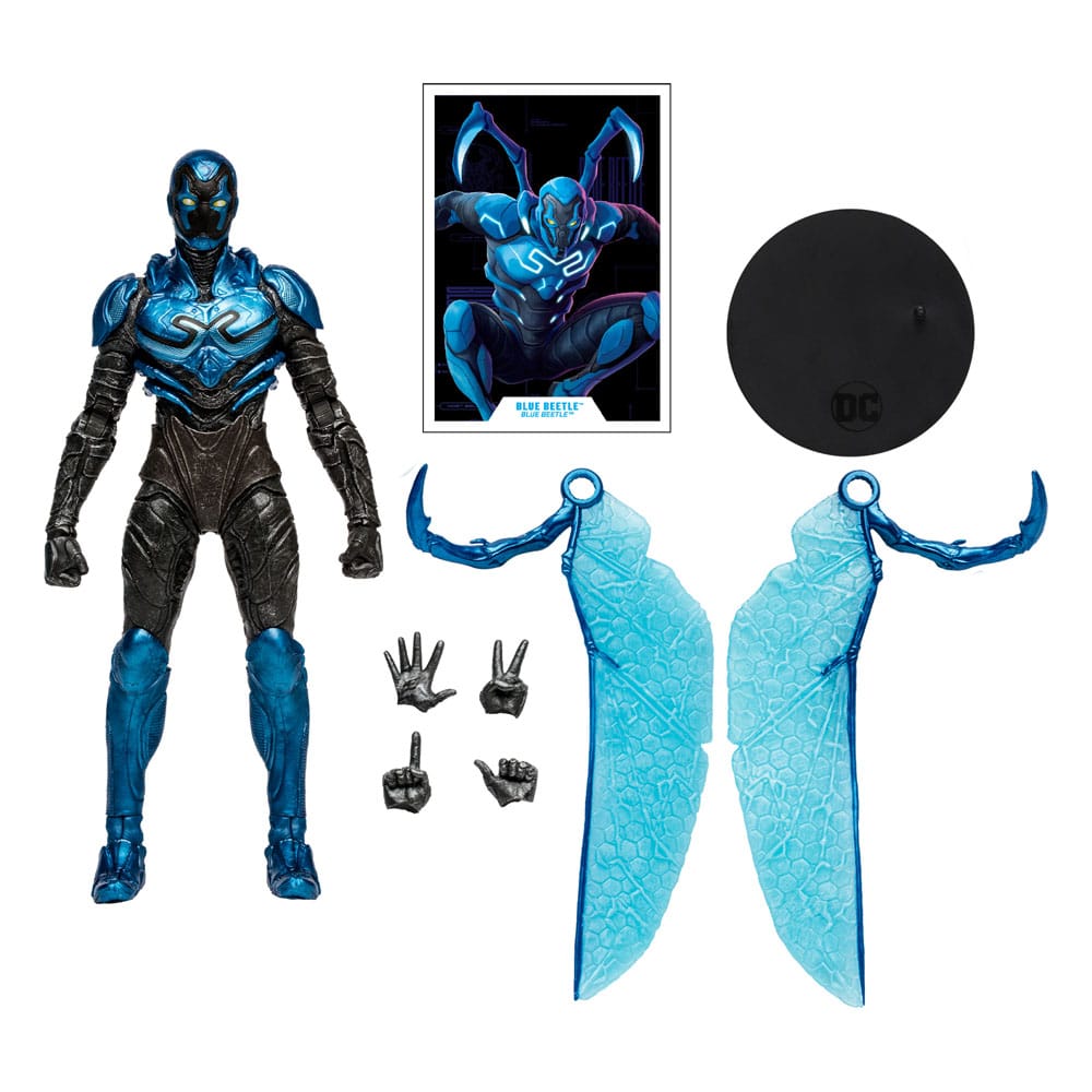 DC Blue Beetle Actionfigur Blue Beetle (Battle Mode) 18 cm - Preorder - ETA: 06.01.2026