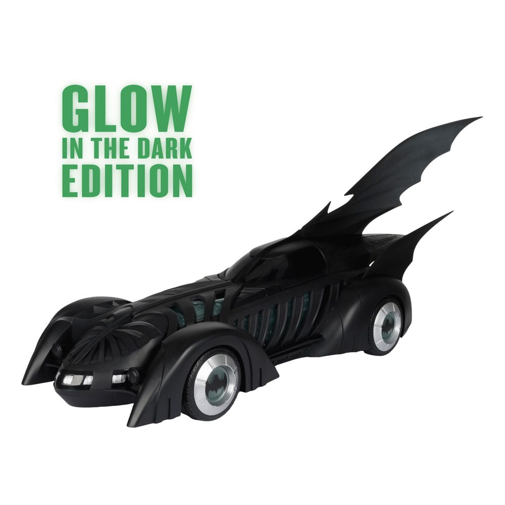 Batman Forever DC Multiverse Fahrzeug Batmobile Glow in the Dark Edition (Gold Label) 79 cm - sofort verfügbar