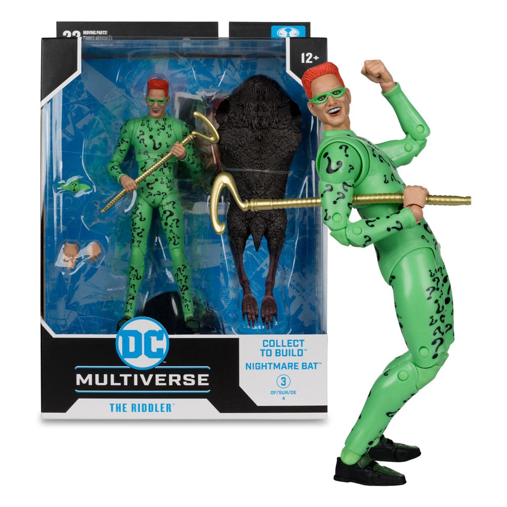 DC Build A Megafig Actionfigur Batman Forever The Riddler (Gold Label) 18 cm - Preorder - ETA: 06.01.2026