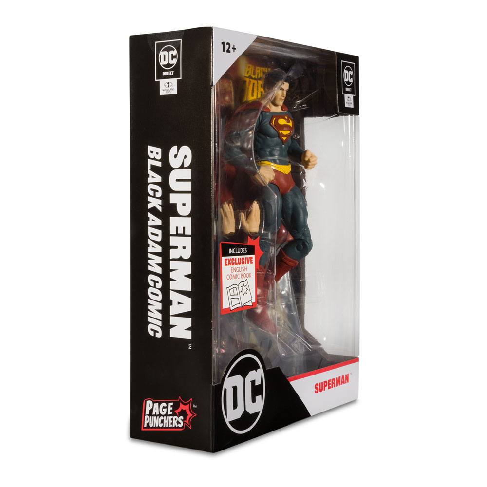 DC Black Adam Page Punchers Actionfigur & Comic Superman 18 cm - Preorder - ETA: 06.01.2026