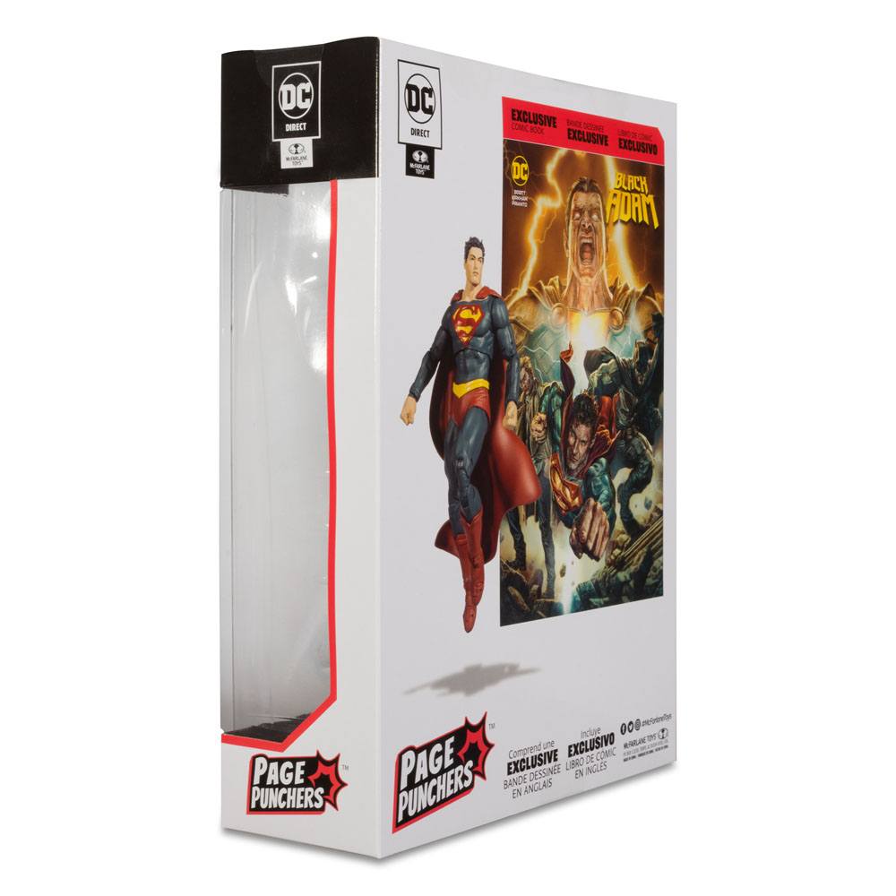 DC Black Adam Page Punchers Actionfigur & Comic Superman 18 cm - Preorder - ETA: 06.01.2026