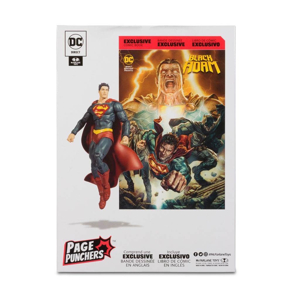 DC Black Adam Page Punchers Actionfigur & Comic Superman 18 cm - Preorder - ETA: 06.01.2026
