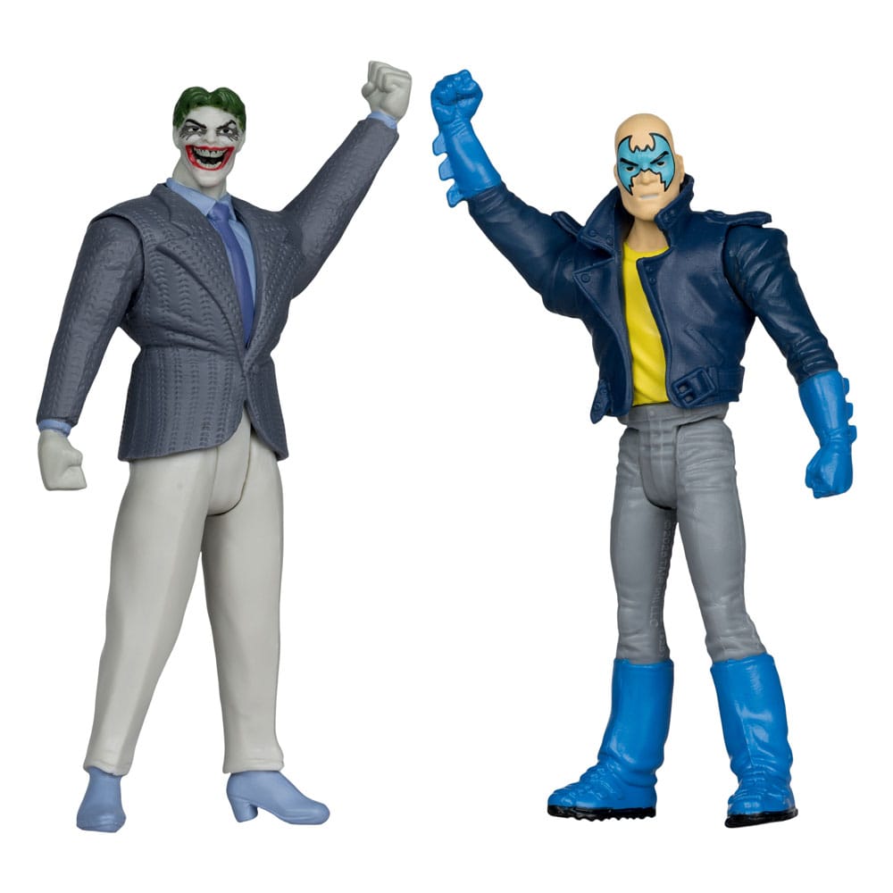 DC Direct Page Punchers Actionfiguren 4er-Pack Batman & Son of Batman & Superman & Joker 7 cm - Versand: 5-7 Tage nach Bestellung