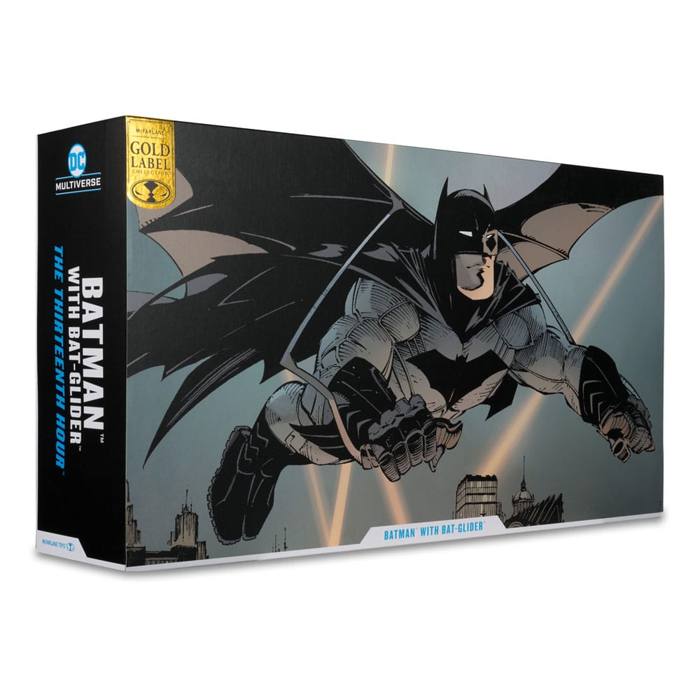 DC Multiverse Actionfigur Batman with Bat-Glider (The Thirteenth Hour) (Gold Label) 18 cm - Versand: 5-7 Tage nach Bestellung