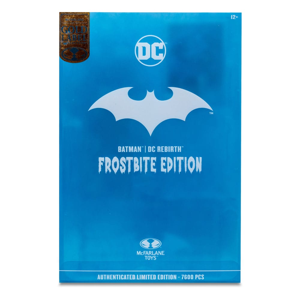 DC Multiverse Actionfigur Batman (DC Rebirth) Frostbite Edition (Gold Label) 18 cm - Versand: 5-7 Tage nach Bestellung