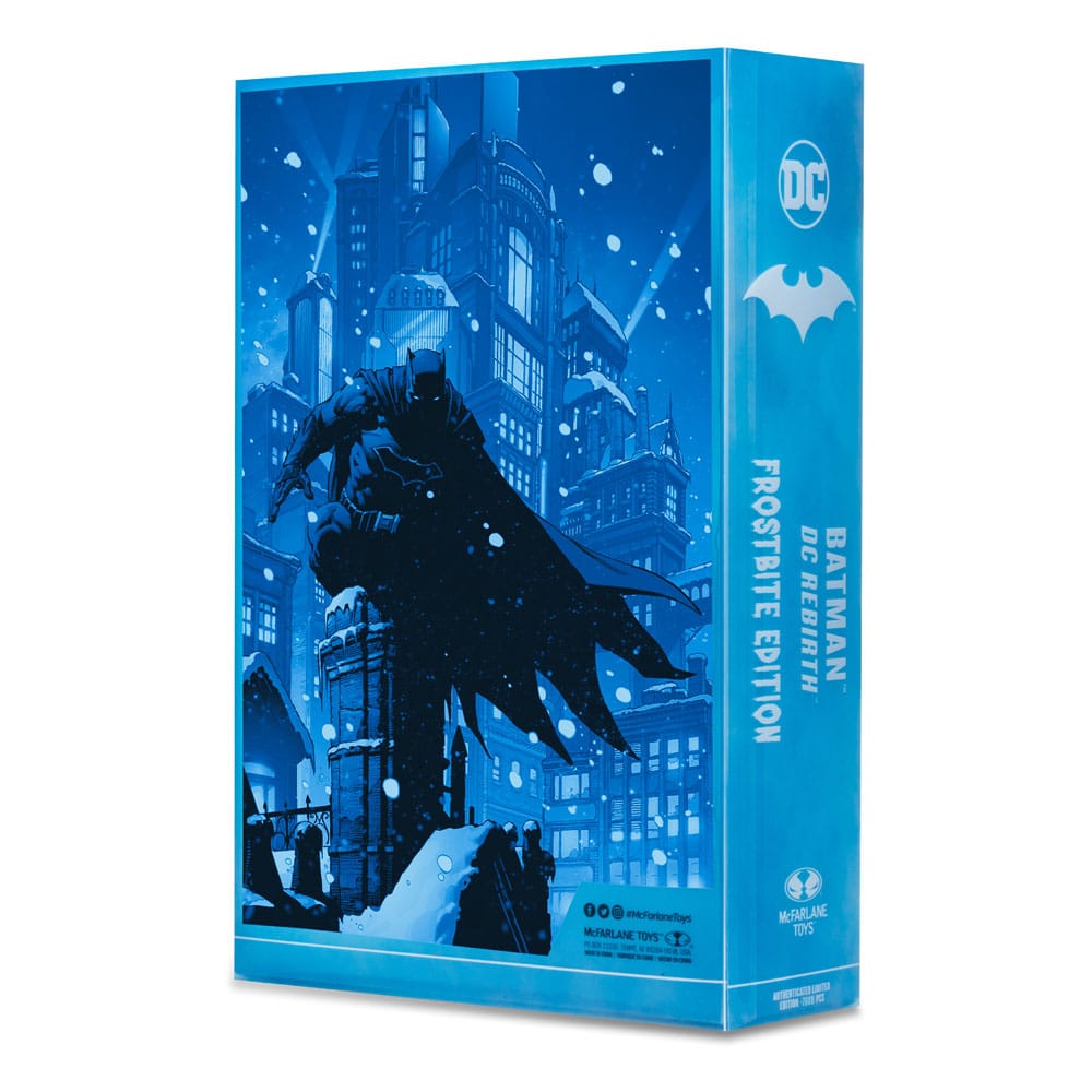 DC Multiverse Actionfigur Batman (DC Rebirth) Frostbite Edition (Gold Label) 18 cm - Versand: 5-7 Tage nach Bestellung