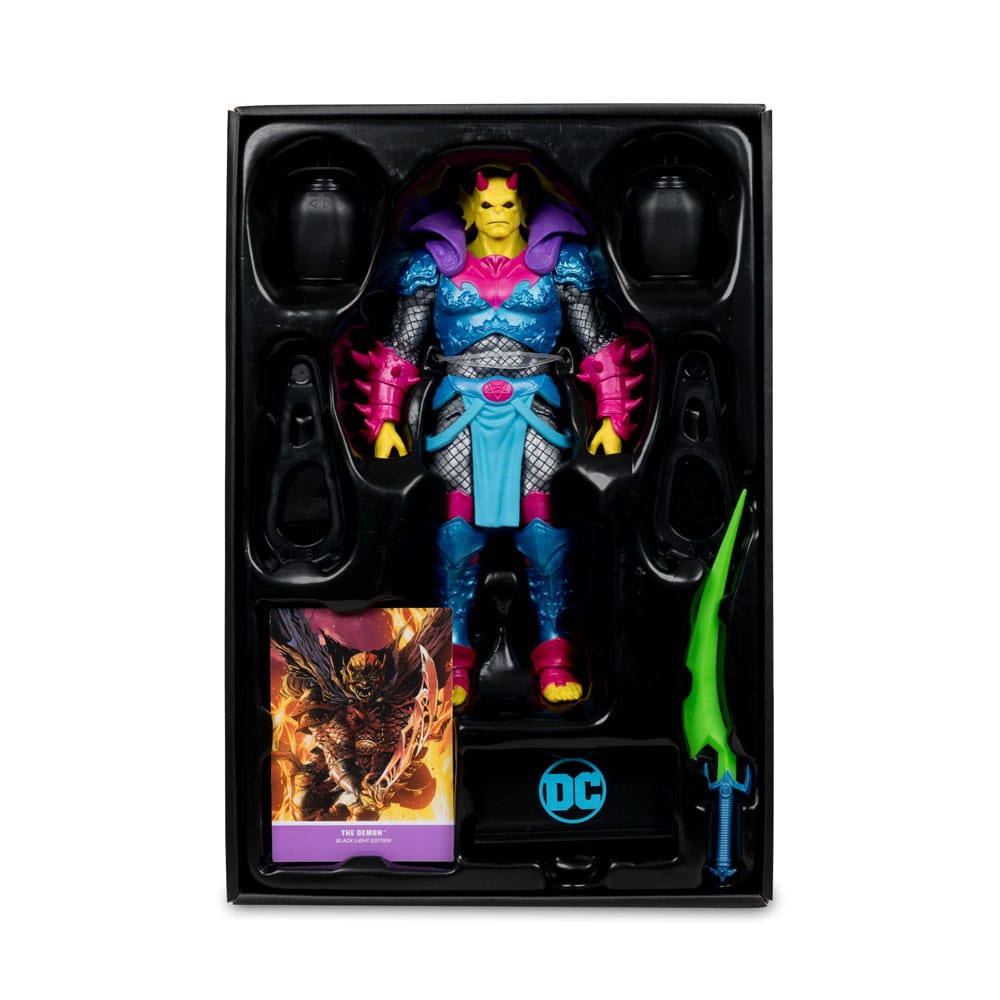 DC Multiverse Actionfigur The Demon (Demon Knights) Black Light Edition (Gold Label) 18 cm - Versand: 5-7 Tage nach Bestellung