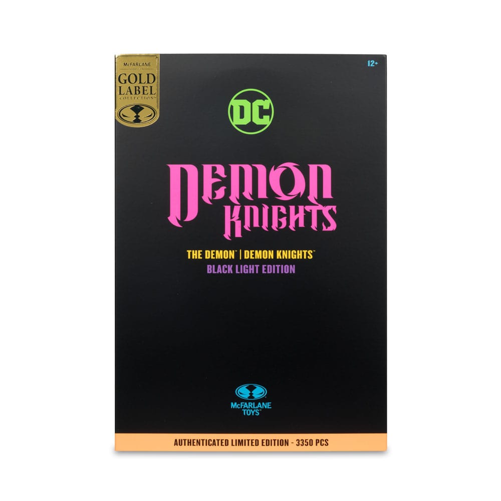 DC Multiverse Actionfigur The Demon (Demon Knights) Black Light Edition (Gold Label) 18 cm - Versand: 5-7 Tage nach Bestellung
