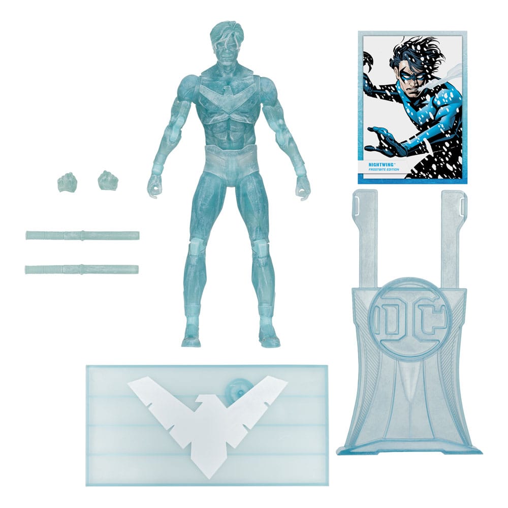 DC Multiverse Actionfigur Nightwing (Titans) (Frostbite Edition) (Gold Label) 18 cm - Versand: 5-7 Tage nach Bestellung