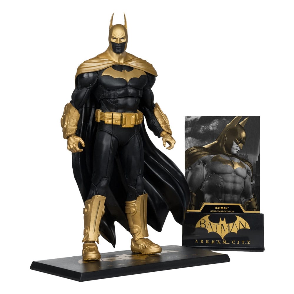 DC Multiverse Actionfigur Batman (Arkham City) Knightmare Edition (Gold Label) 19 cm - Versand: 5-7 Tage nach Bestellung