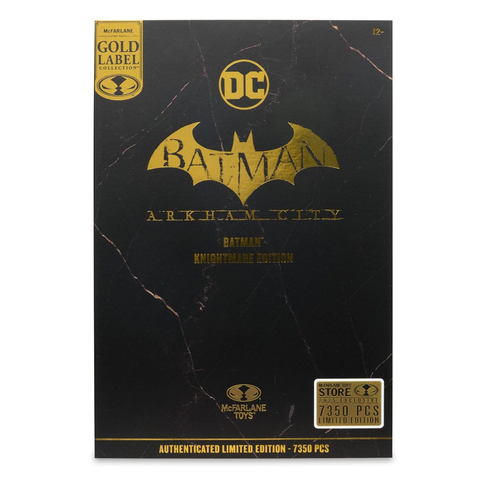 DC Multiverse Actionfigur Batman (Arkham City) Knightmare Edition (Gold Label) 19 cm - Versand: 5-7 Tage nach Bestellung