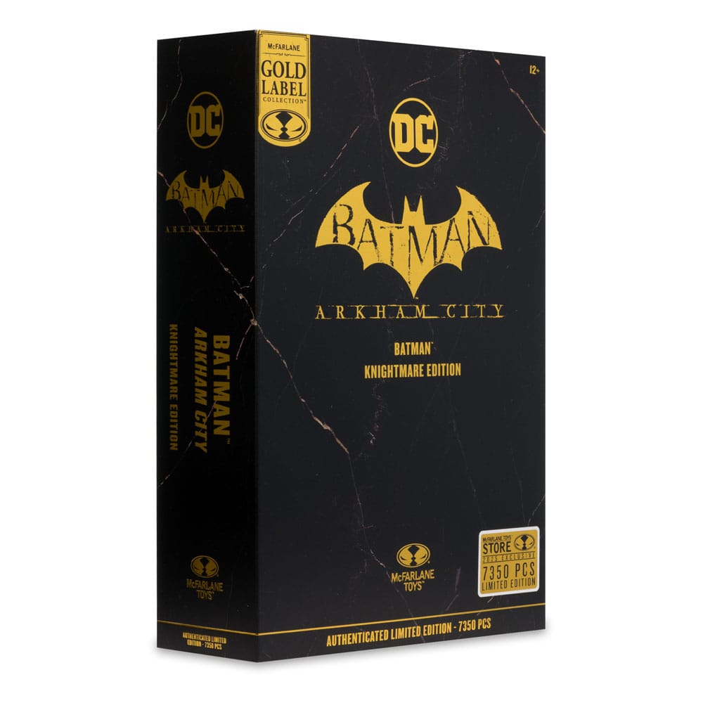 DC Multiverse Actionfigur Batman (Arkham City) Knightmare Edition (Gold Label) 19 cm - Versand: 5-7 Tage nach Bestellung