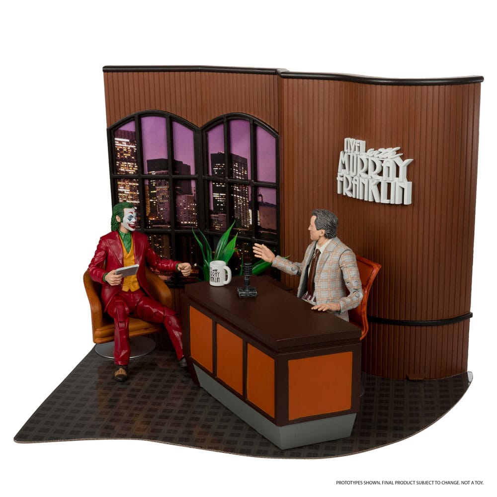 Joker DC Multiverse (Joker Movie) Deluxe Colllector Actionfigur The Joker (Live with Murray Franklin) Limited Edition 18 cm - Versand: 5-7 Tage nach Bestellung