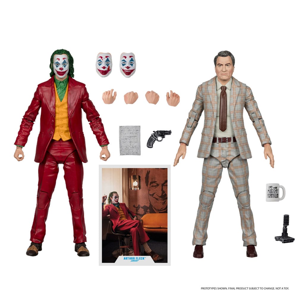 Joker DC Multiverse (Joker Movie) Deluxe Colllector Actionfigur The Joker (Live with Murray Franklin) Limited Edition 18 cm - Versand: 5-7 Tage nach Bestellung