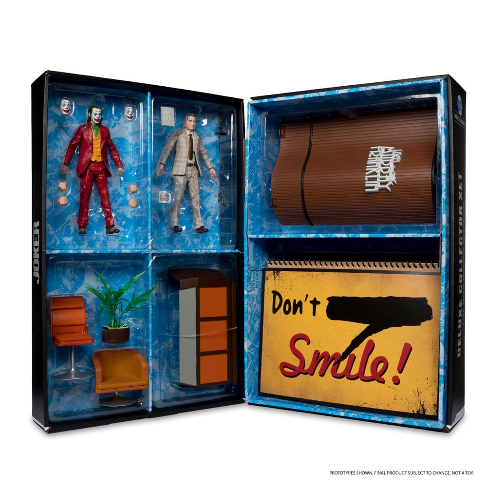 Joker DC Multiverse (Joker Movie) Deluxe Colllector Actionfigur The Joker (Live with Murray Franklin) Limited Edition 18 cm - Versand: 5-7 Tage nach Bestellung