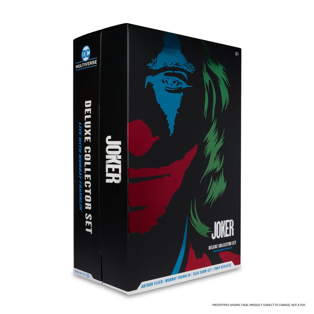 Joker DC Multiverse (Joker Movie) Deluxe Colllector Actionfigur The Joker (Live with Murray Franklin) Limited Edition 18 cm - Versand: 5-7 Tage nach Bestellung