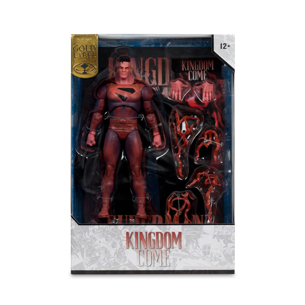 DC Multiverse McFarlane Cover Recreations Actionfigur Superman (Kingdom Come) (Gold Label) 18 cm - Preorder - ETA: 25.11.2025