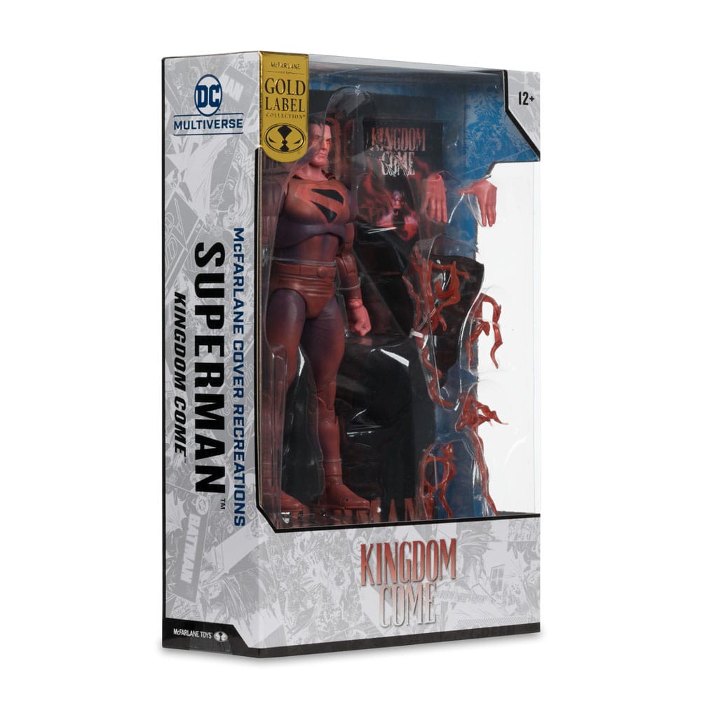 DC Multiverse McFarlane Cover Recreations Actionfigur Superman (Kingdom Come) (Gold Label) 18 cm - Preorder - ETA: 25.11.2025