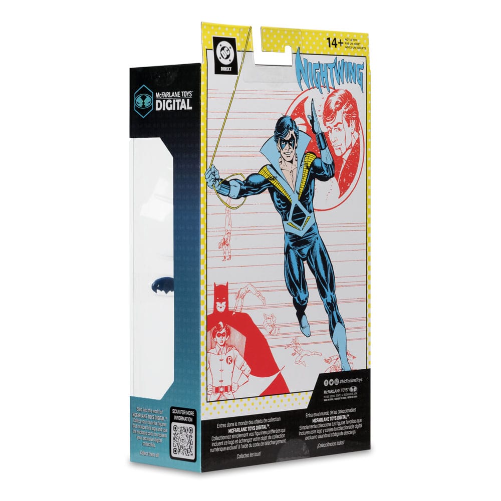 DC Direct McFarlane Toys Digital Actionfigur Nightwing (Teen Titans) 18 cm - Versand: 5-7 Tage nach Bestellung