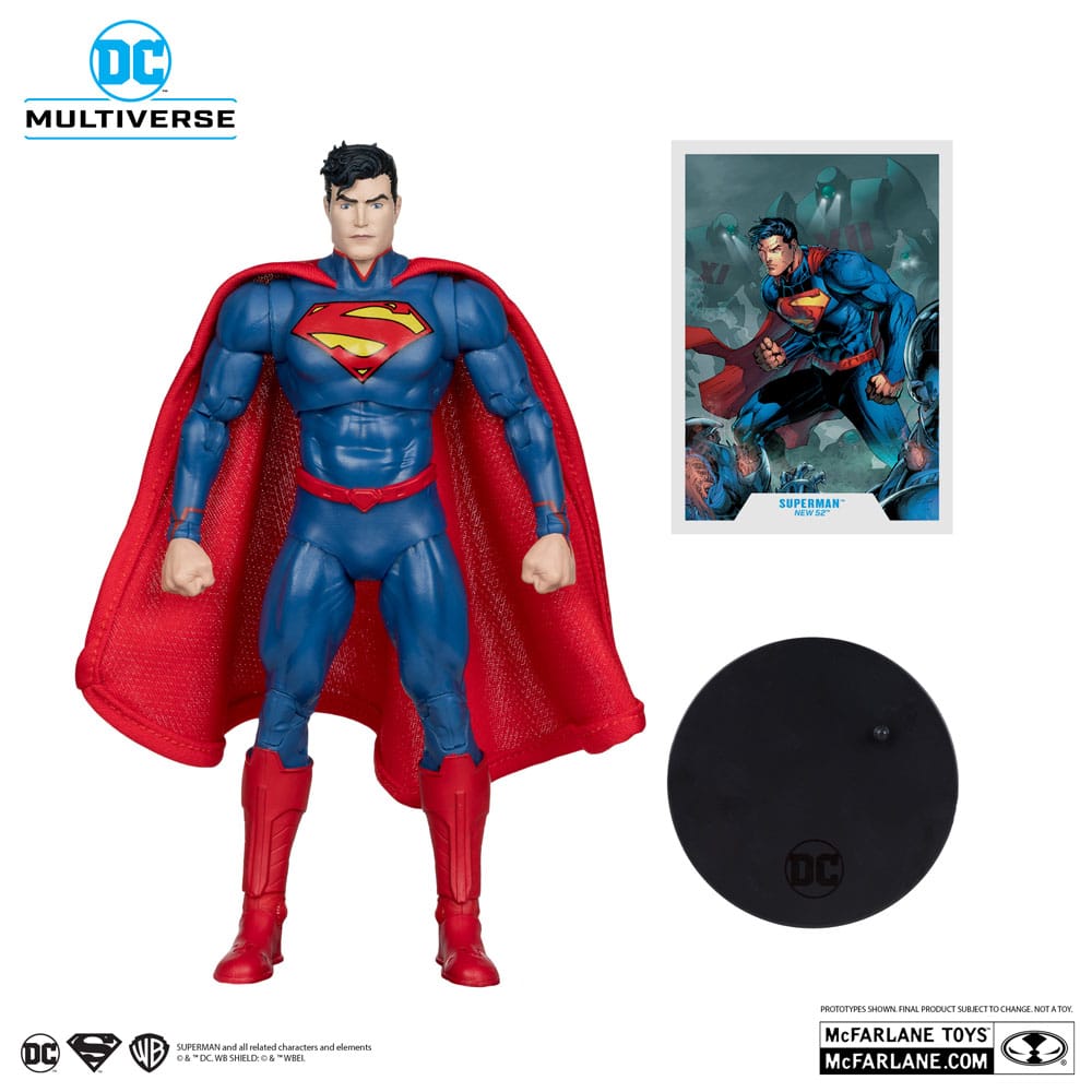 The New 52 DC Multiverse Actionfigur Superman (Gold Label) 18 cm - Versand: 5-7 Tage nach Bestellung