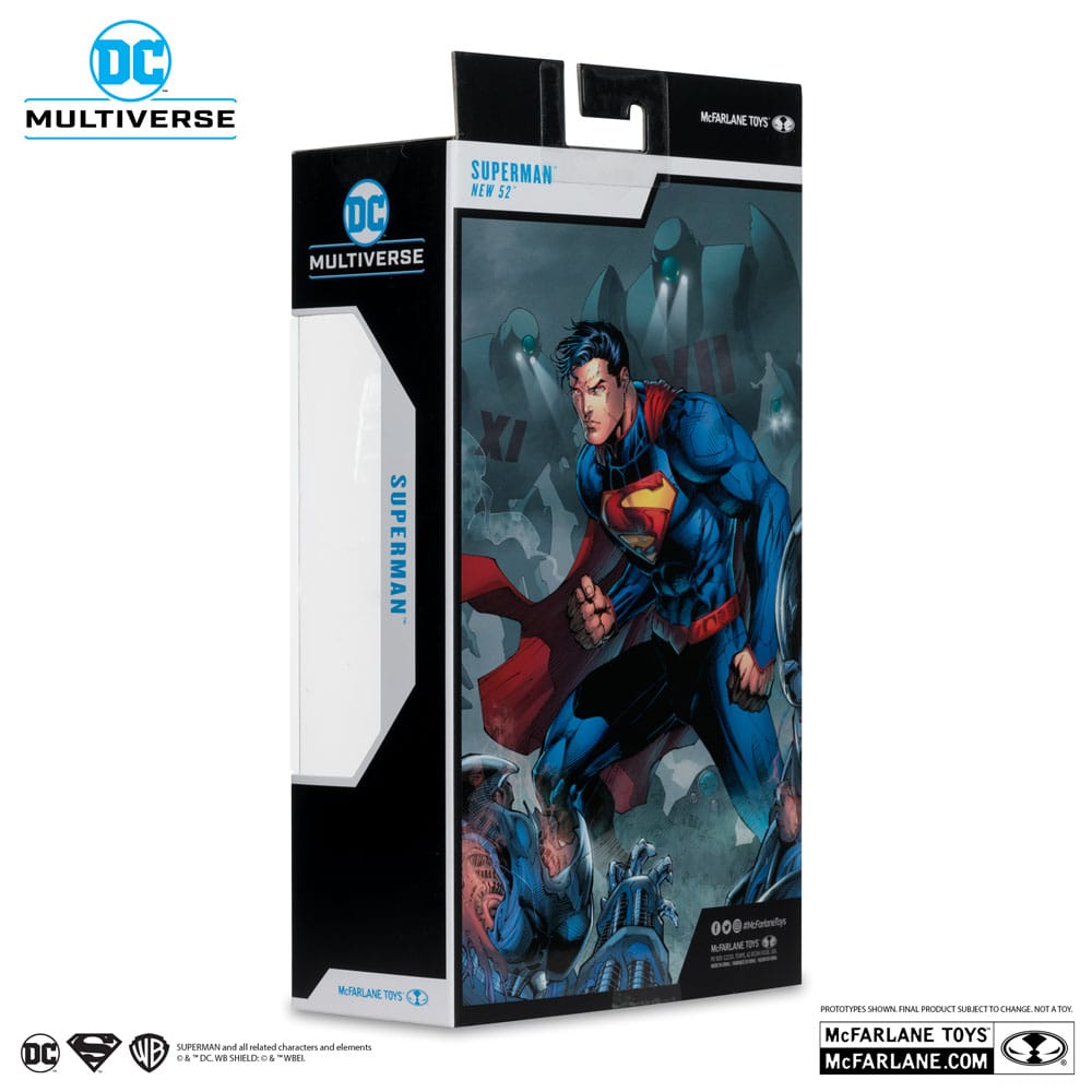 The New 52 DC Multiverse Actionfigur Superman (Gold Label) 18 cm - Versand: 5-7 Tage nach Bestellung