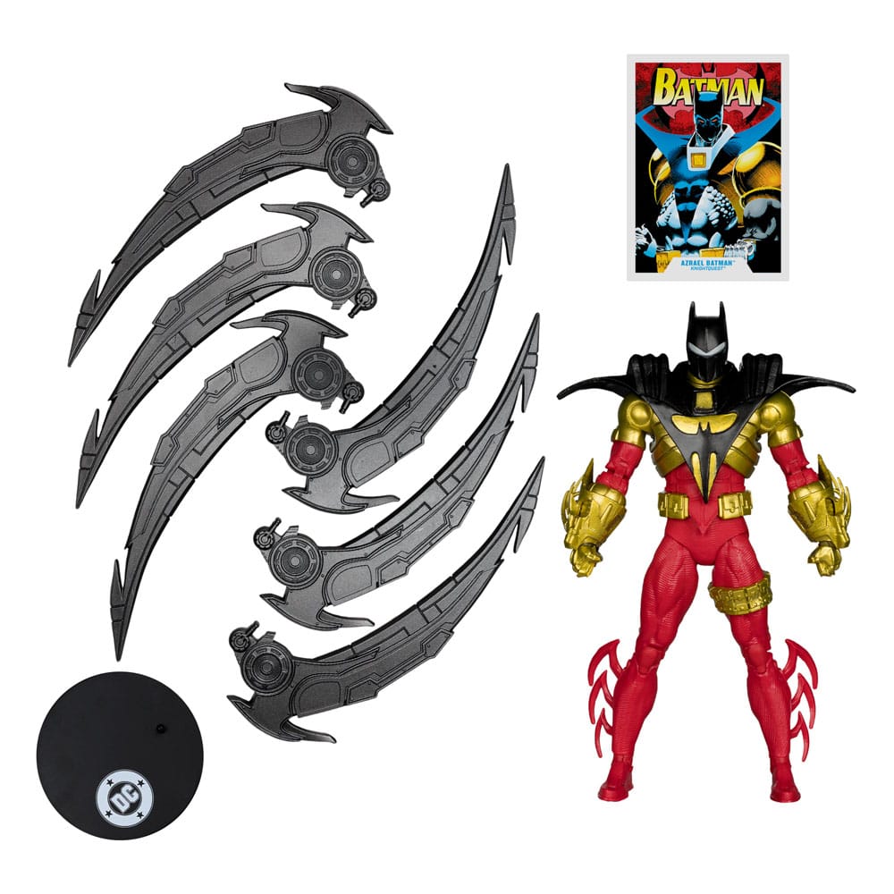 DC Multiverse Actionfigur Azrael Batman (Knightquest) 19 cm - Versand: 5-7 Tage nach Bestellung