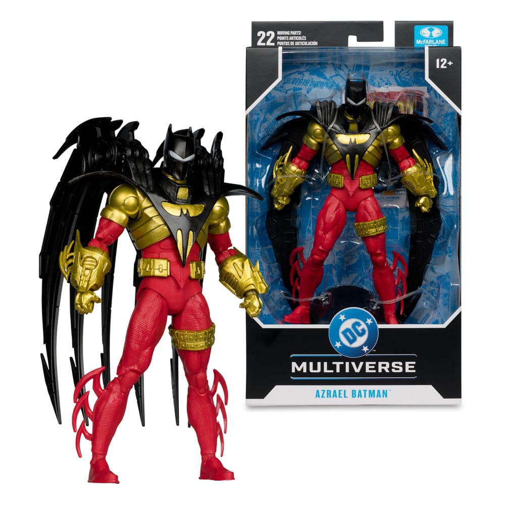 DC Multiverse Actionfigur Azrael Batman (Knightquest) 19 cm - Versand: 5-7 Tage nach Bestellung